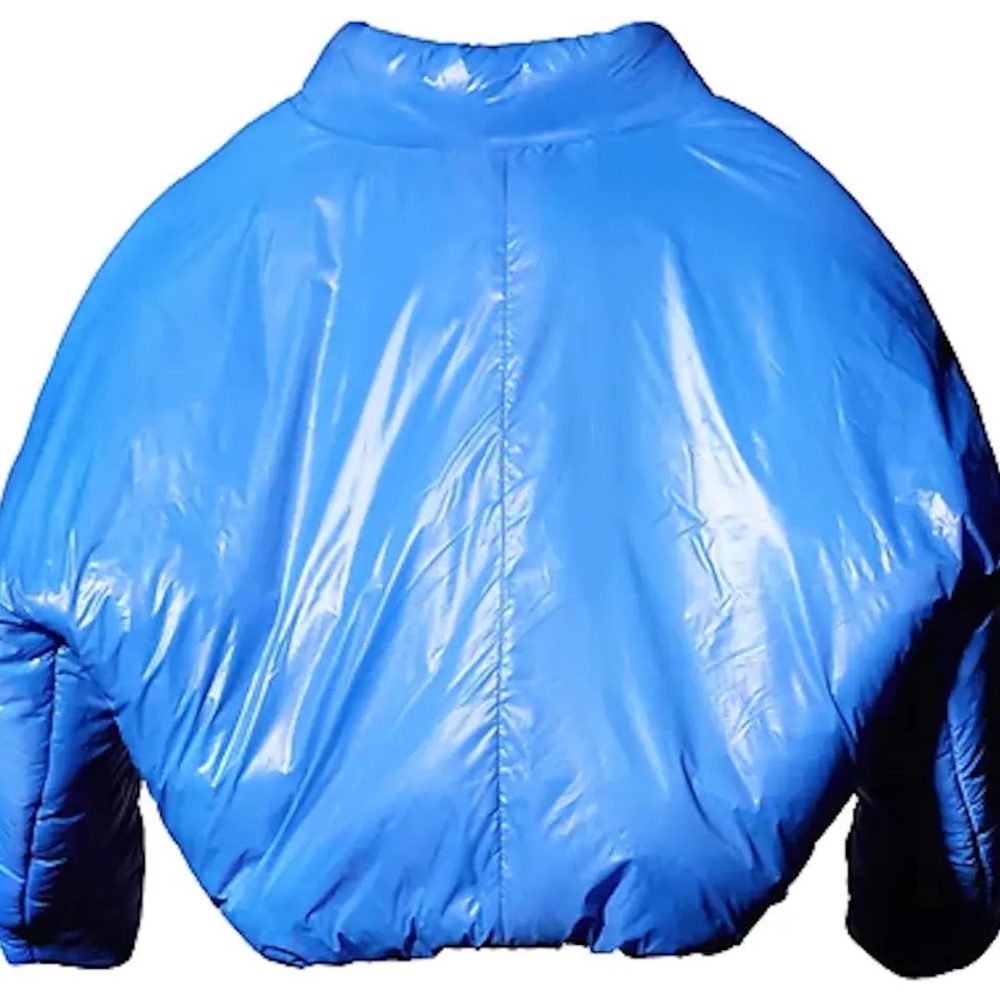 NWT YEEZY GAP ROUND JACKET BLUE M - Picture 2 of 11